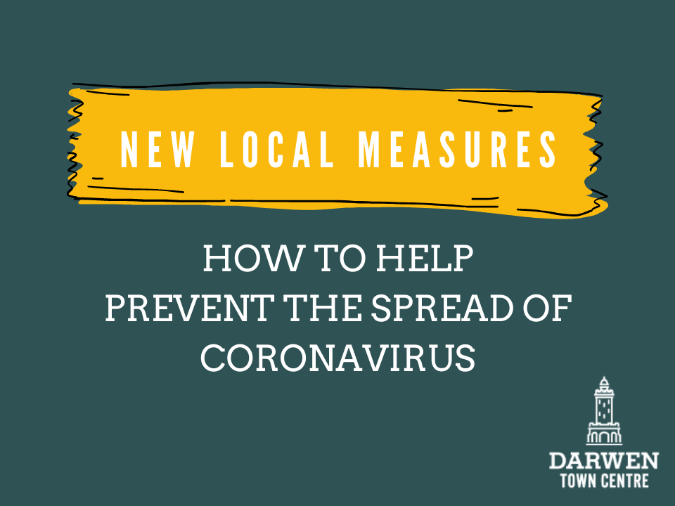 New Local Measures: How to help prevent the spread of Coronavirus