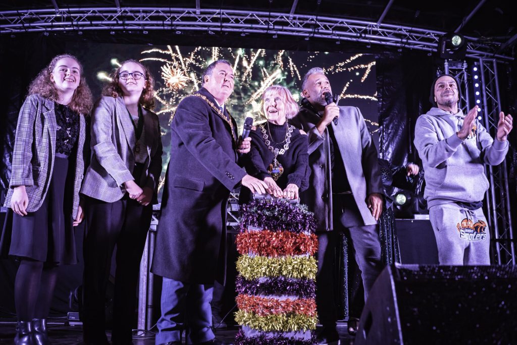 Darwen Christmas Lights Switch On 2021
