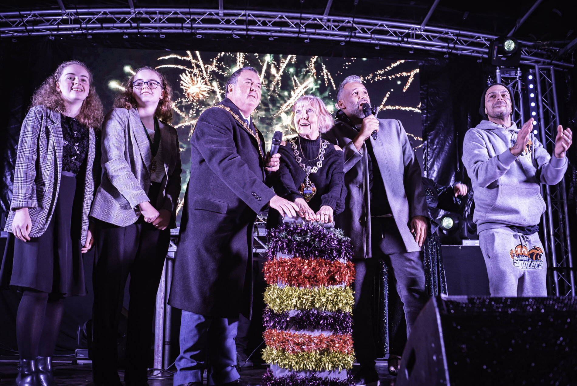 Darwen Christmas Lights Switch On 2021