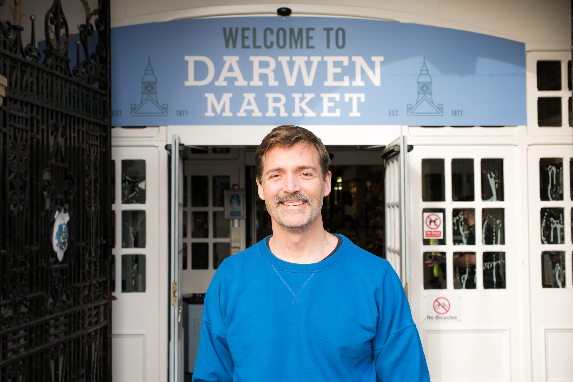 In The Picture: Patrick Grant’s Darwen Market Photoshoot