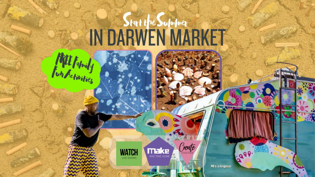 Start the summer in Darwen Market