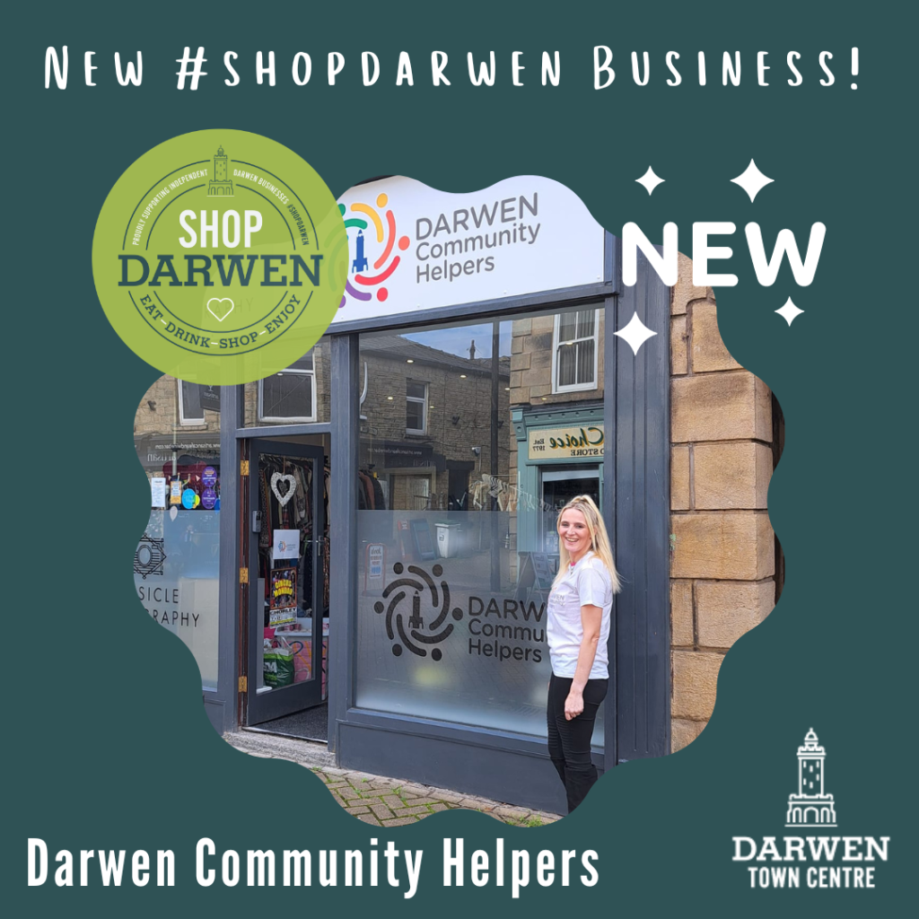 Darwen Community Helpers joins #shopdarwen