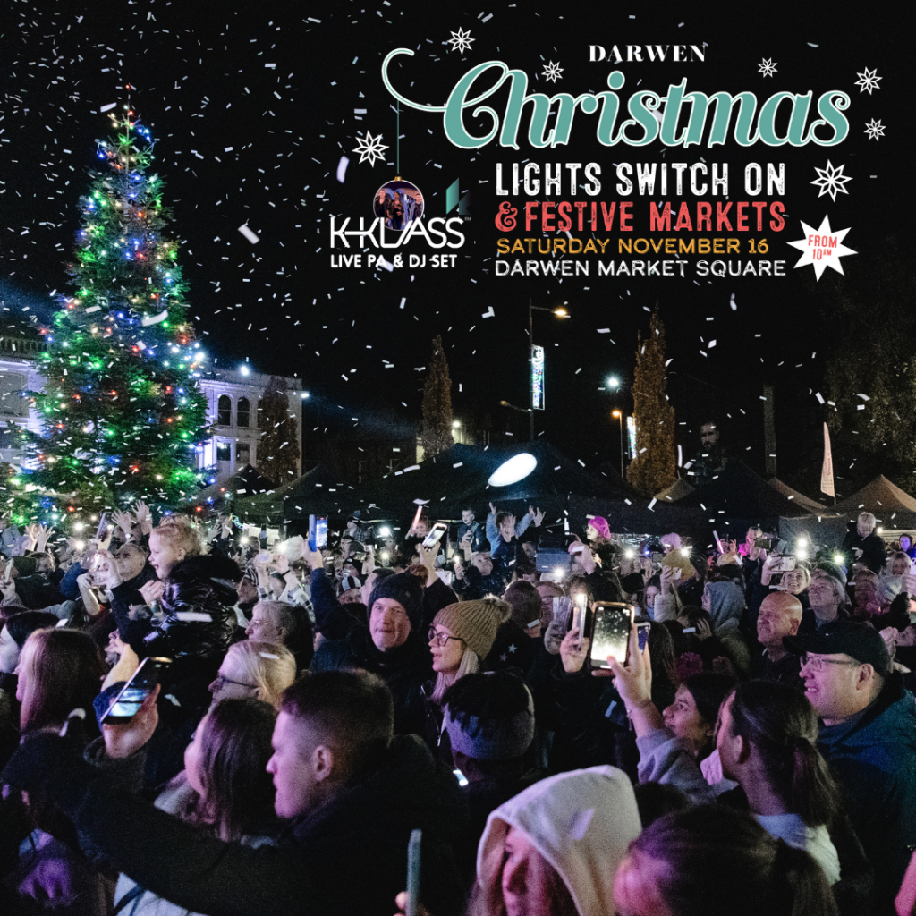 ‘Cracker’ of a line-up revealed for Darwen Christmas lights switch-on