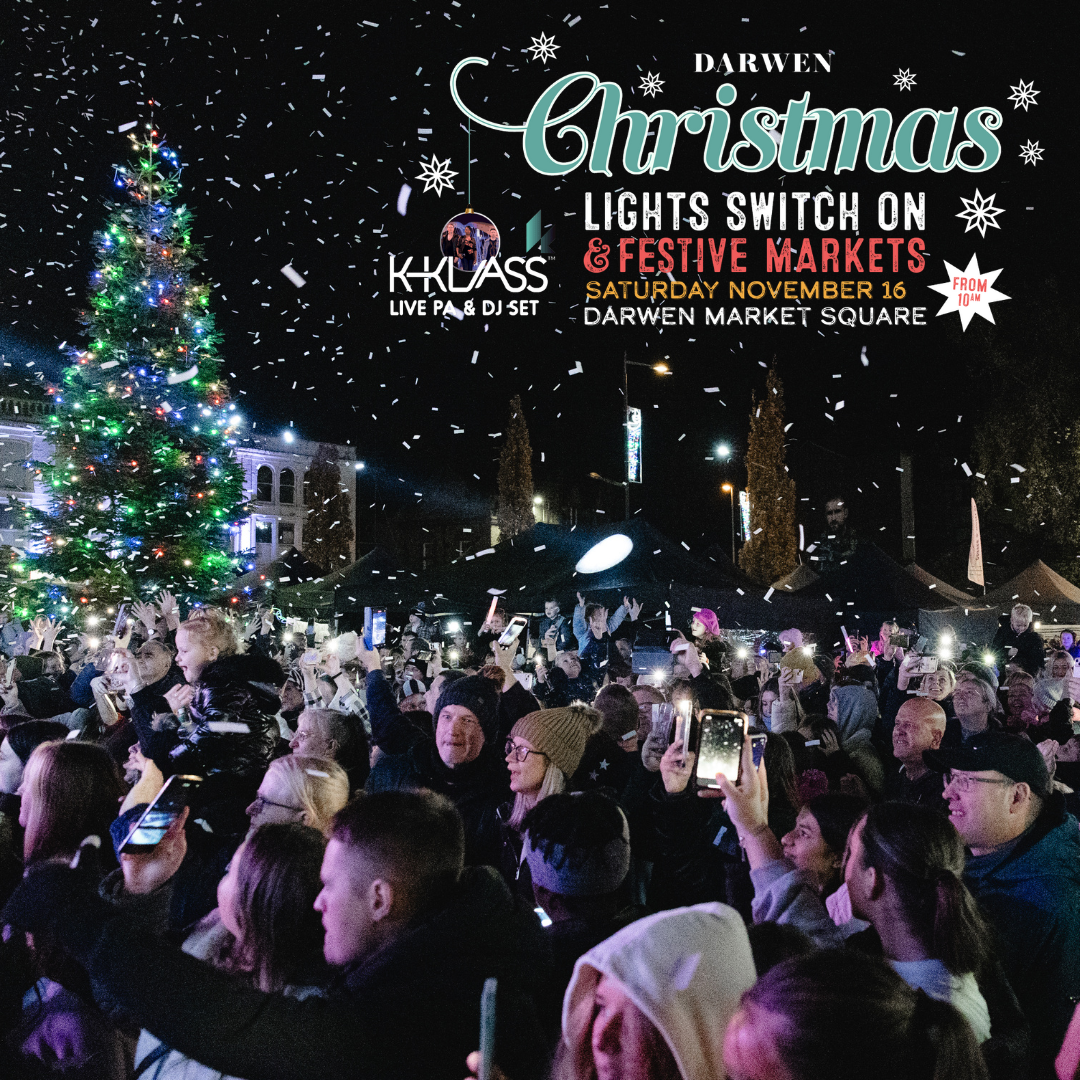 ‘Cracker’ of a line-up revealed for Darwen Christmas lights switch-on