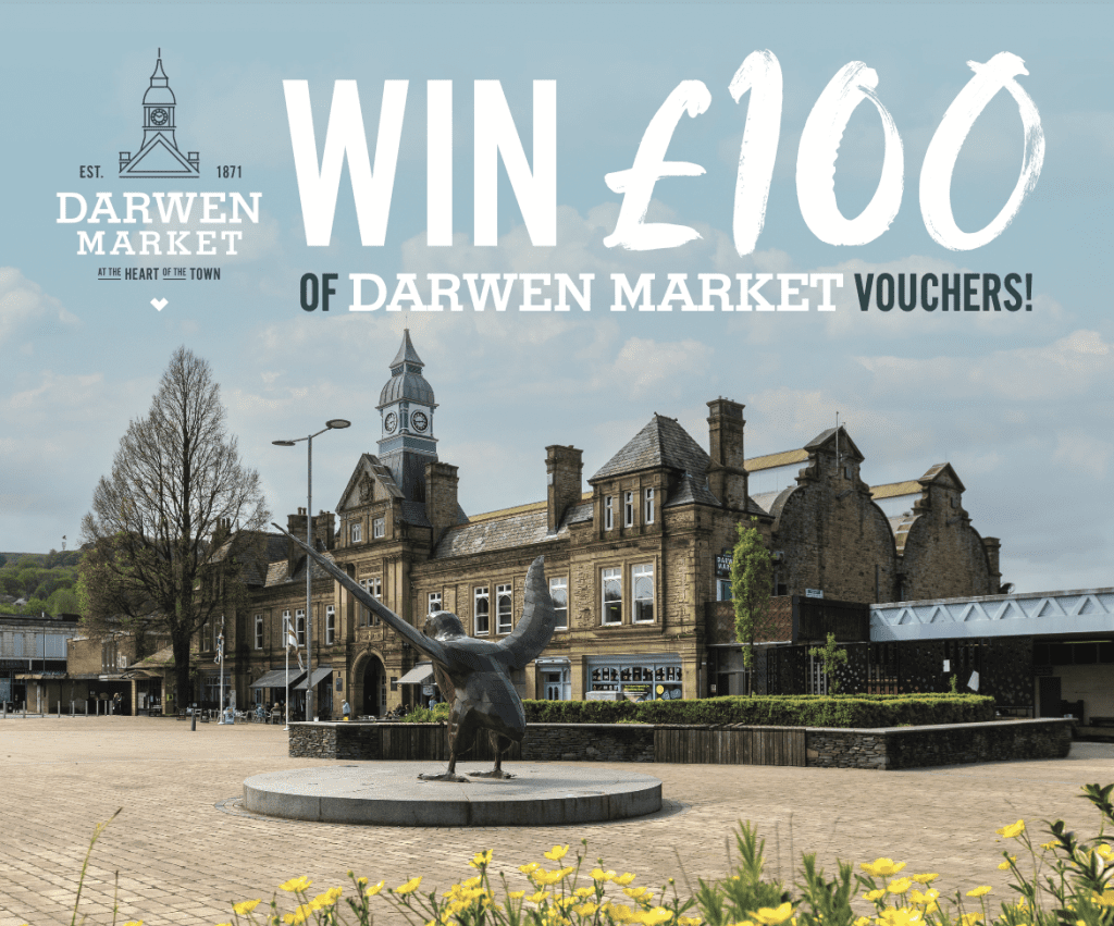 Darwen Market The Shuttle £100 Prize Draw 2025