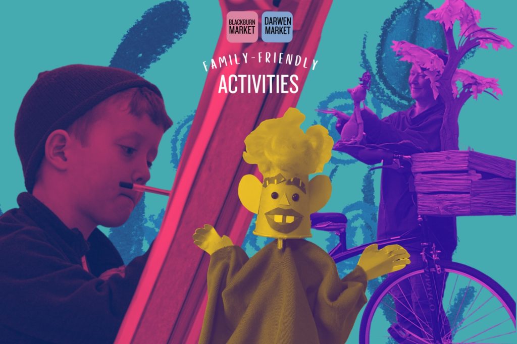 Marvellous May FREE family activities at Darwen Market!