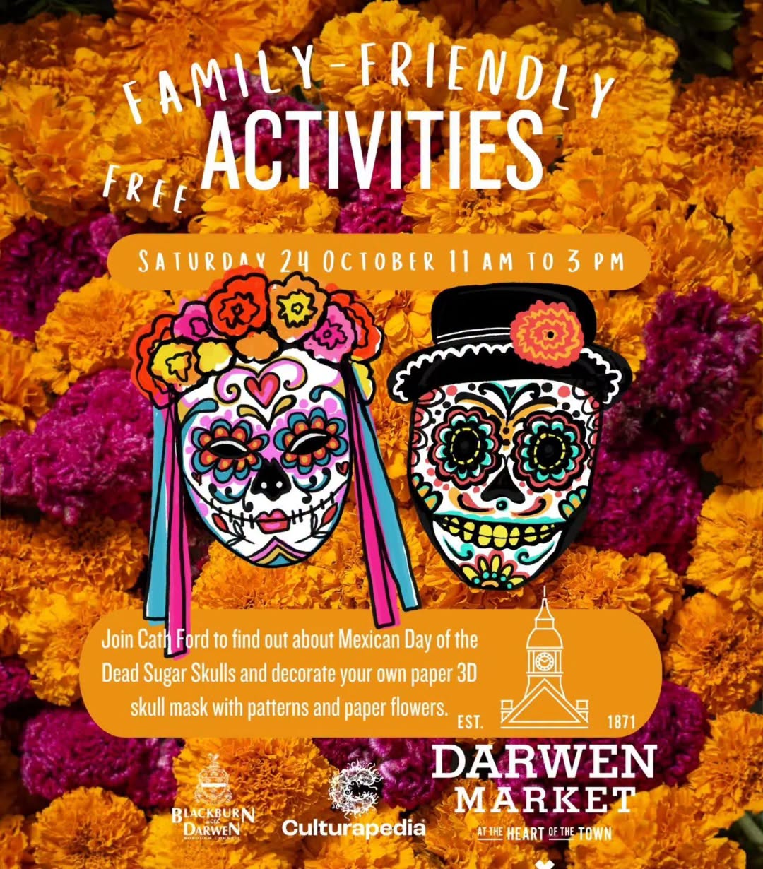 Mexican Day of the Dead Sugar Skull Masks Workshop
